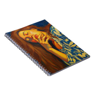 Elegant Portrait Oil Painting Photo Notebook ノートブック