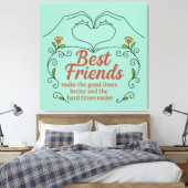 Elegant Premium Wrapped Canvas Wall Art キャンバスプリント (インサイチュ (寝室))