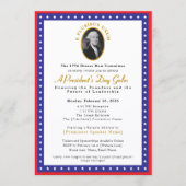Elegant President's Day Gala Fundraiser 招待状 (正面)
