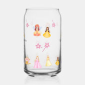 Elegant Princess Birthday Celebration ガラス缶 (右)