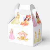 Elegant Princess Birthday Celebration フェイバーボックス (裏面サイド)