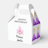 Elegant Princess Birthday Celebration フェイバーボックス (正面サイド)