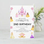 Elegant Princess Birthday Celebration 招待状 (スタンド正面)