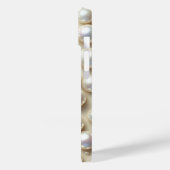 Elegant Pristine White Pearls Scattered Aesthetic  Case-Mate iPhoneケース (裏面 / 左)