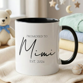 Elegant Promoted To Gigi EST Year マグカップ