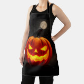 Elegant Pumpkin Halloween Apron エプロン (インサイチュ)