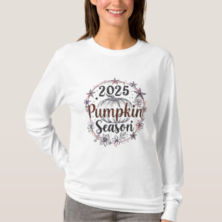 Elegant Pumpkin Season 2025 – Autumn Fall Design Tシャツ