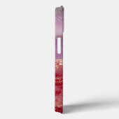 Elegant purple and gold glitter Case-Mate iPhoneケース (裏面 / 右)