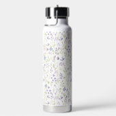 Elegant Purple Wildflower ウォーターボトル (右面)