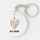 Elegant Queen of my Life-my mom キーホルダー (裏面)