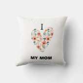 Elegant Queen of my Life-my mom  クッション (裏面)