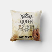 Elegant Queen of my Life-my mom  クッション (正面)