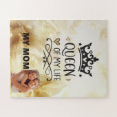 Elegant Queen of my Life-my mom  ジグソーパズル (横)