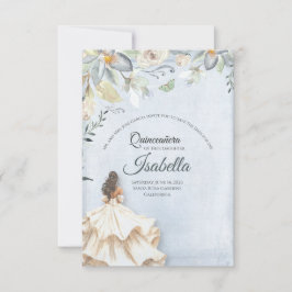 Elegant Quinceanera 15th Birthday セーブザデート