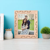 Elegant Quote Custom Couple Photo Name Love レーザー彫刻フレーム