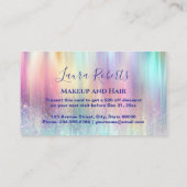 Elegant Rainbow Gradient 割引カード (裏面)