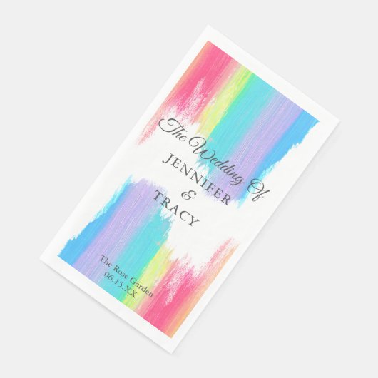 Elegant Rainbow Wedding Personalized (コーナー)