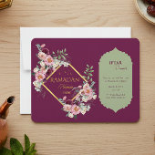 Elegant Ramadan Iftar Invitation 2026 案内状