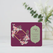 Elegant Ramadan Iftar Invitation 2026 案内状 (スタンド正面)