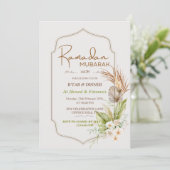 Elegant Ramadan Mubarak Iftar & Dinner Invitation 招待状 (スタンド正面)