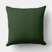 Elegant Ramadan Mubarak Throw Pillow クッション (裏面)