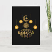 Elegant Ramadan Nights- Eid Mubarak 2026 Holiday  カード (正面)