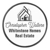 Elegant Real Estate Company Customized Realtor アイスホッケーパック (正面)