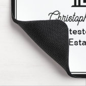 Elegant Real Estate Company Customized Realtor マウスパッド (コーナー)