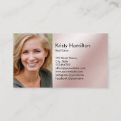 elegant real estate house key add photo 名刺 (裏面)