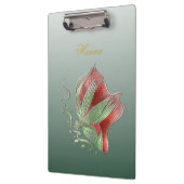 Elegant Red and Green clipboard  クリップボード (左)