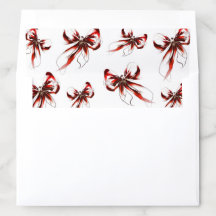 Elegant Red Bow Coquette Bridal Shower