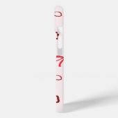 Elegant Red Bow Phone Case Case-Mate iPhoneケース (裏面 / 左)