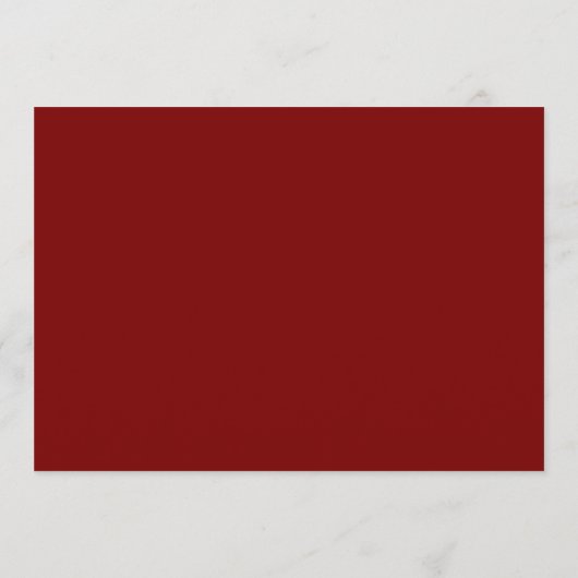 Elegant Red Christmas Eve Candlelight Service 招待状 (裏面)