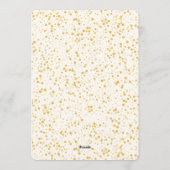 Elegant Red Christmas Party Invitation 招待状 (裏面)