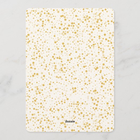 Elegant Red Christmas Party Invitation 招待状 (裏面)