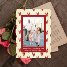 Elegant Red Hearts Happy Valentine's Day 1 Photo