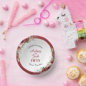 Elegant Red Roses Anniversary ペーパーボウル (パーティー)