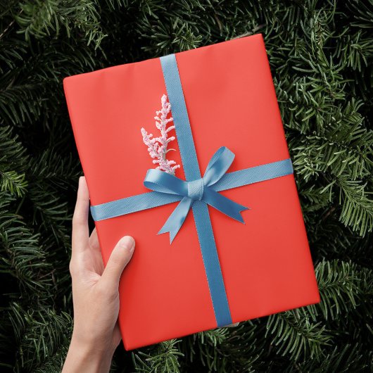 Elegant red wrapping paper, perfect for birthday g ラッピングペーパー