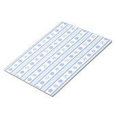 Elegant Regency Christmas DIY Envelope Liner ノートパッド (アングル)