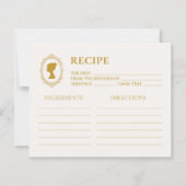 Elegant Regency Era Gold Bridal Shower (正面)