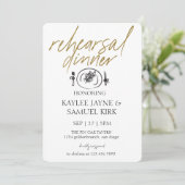 Elegant Rehearsal Dinner 招待状 (スタンド正面)