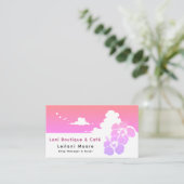 Elegant Resort Boutique & Café Stationery Design 名刺 (スタンド正面)