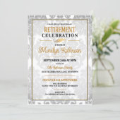 Elegant Retirement Party 招待状 (スタンド正面)