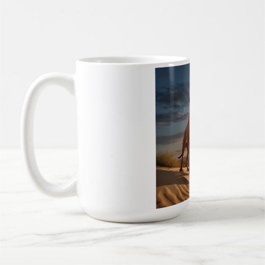 Elegant Rhodesian Ridgeback Coffee Mug コーヒーマグカップ (左)