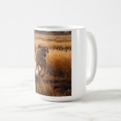 Elegant Rhodesian Ridgeback Coffee Mug コーヒーマグカップ (正面右)