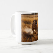 Elegant Rhodesian Ridgeback Coffee Mug コーヒーマグカップ (正面左)