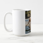 Elegant Rhodesian Ridgeback Coffee Mug コーヒーマグカップ (左)