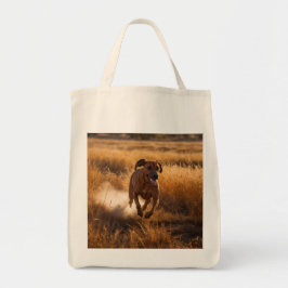 Elegant Rhodesian Ridgeback Grocery Tote トートバッグ