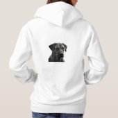 Elegant Rhodesian Ridgeback Hoodie パーカ (裏面)