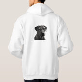 Elegant Rhodesian Ridgeback Hoodie パーカ (裏面)
